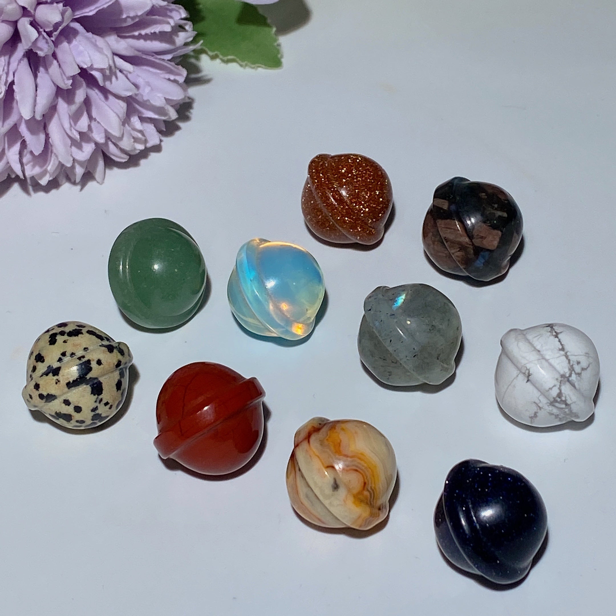 20mm Mixed Crystal Healing Spheres for Energy & Balance