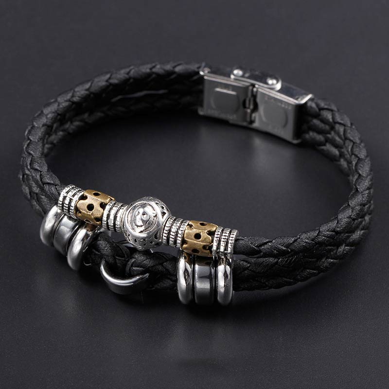 Hematite 12 Zodiac Constellations Protection Bracelet Unisex