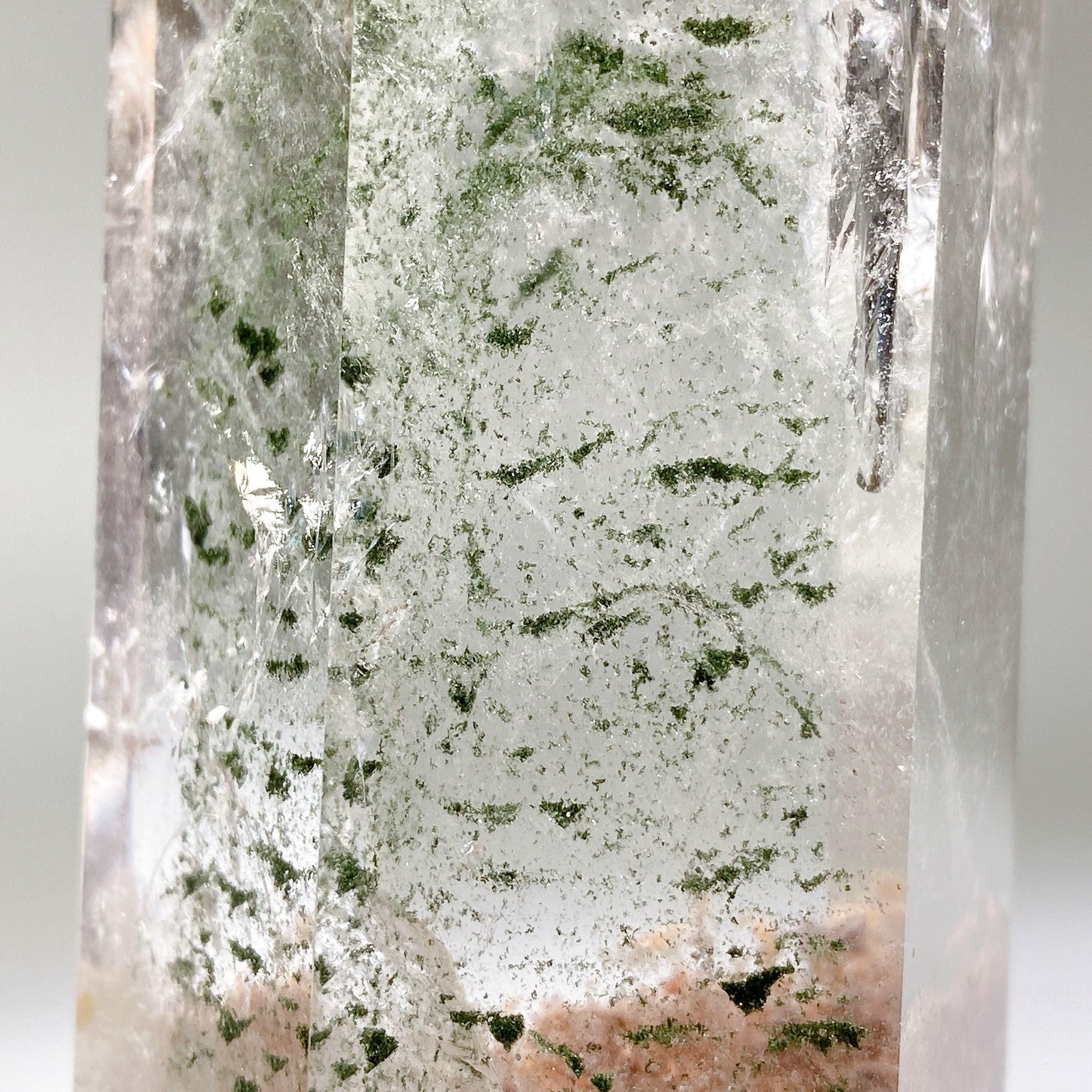 21cm Rainbow Garden Quartz Crystal Tower for Energy Healing