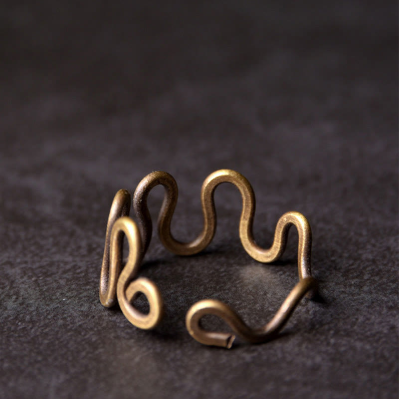 Adjustable Copper Luck and Wealth Ring | Spiritual Rings