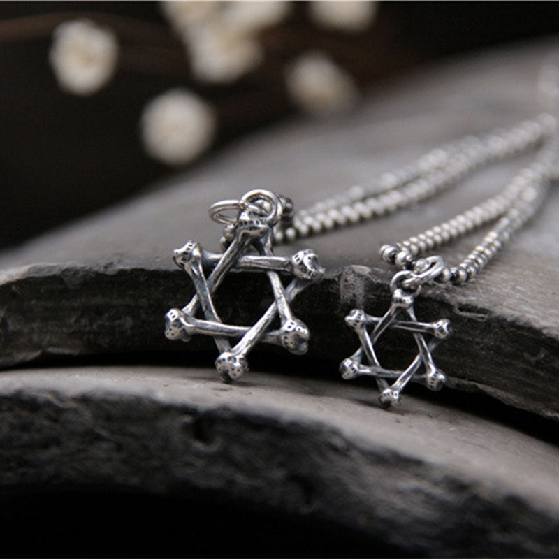 925 Sterling Silver Star of David Necklace for Hope & Protection