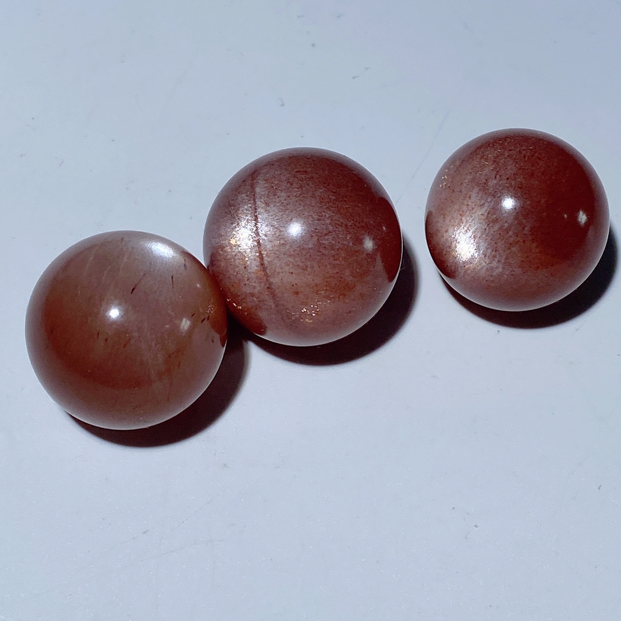 23-25mm Golden Sunstone Crystal Sphere for Healing