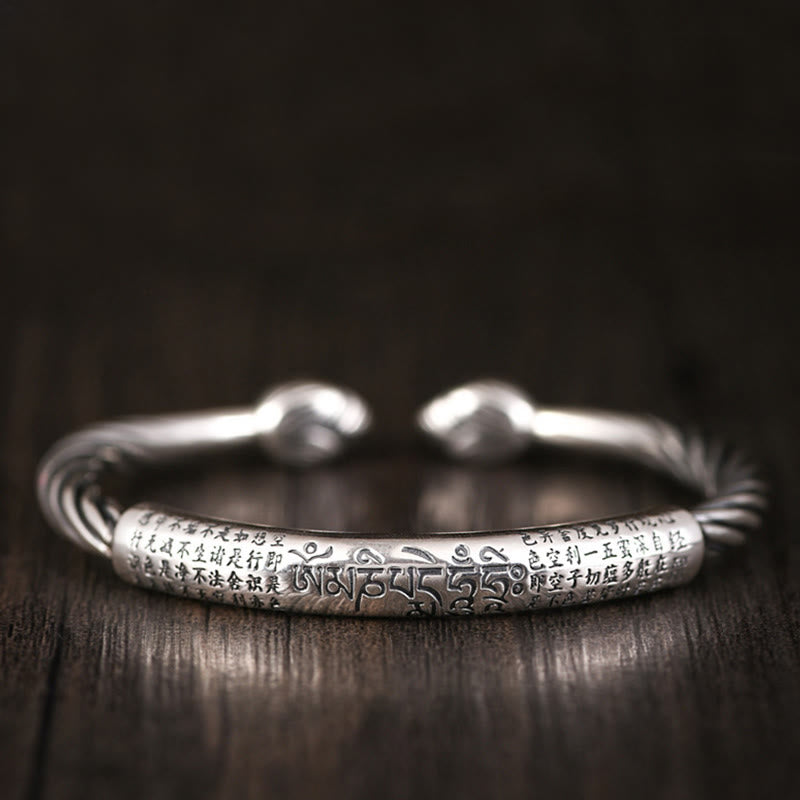 Om Mani Padme Hum Copper Adjustable Purity Cuff Bracelet