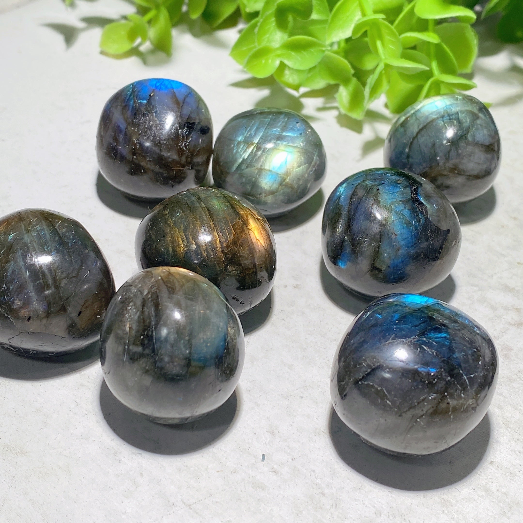 25-30mm Labradorite Healing Tumbled Stones Bag