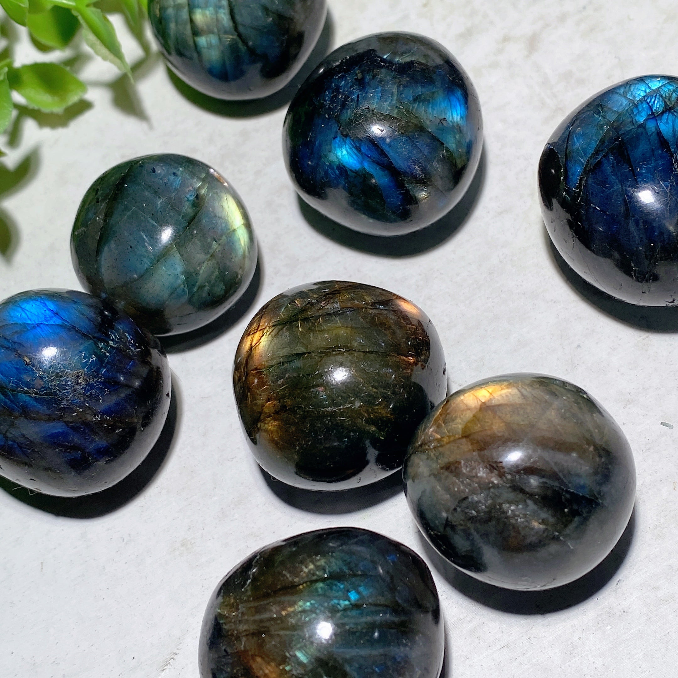 25-30mm Labradorite Healing Tumbled Stones Bag
