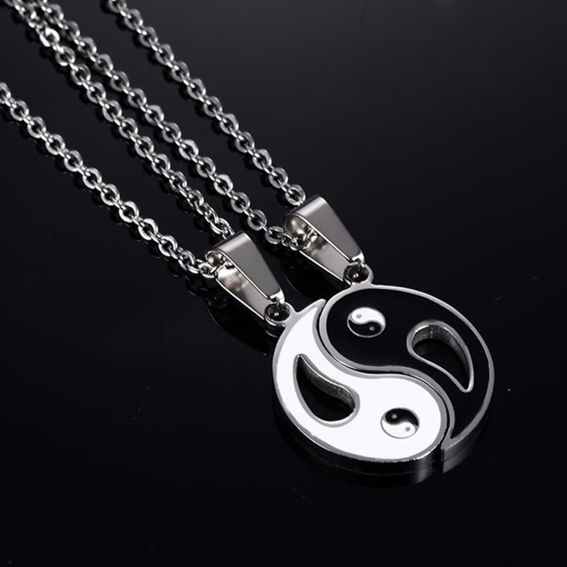 2pcs Yin Yang Pendant Necklace | Balance & Harmony