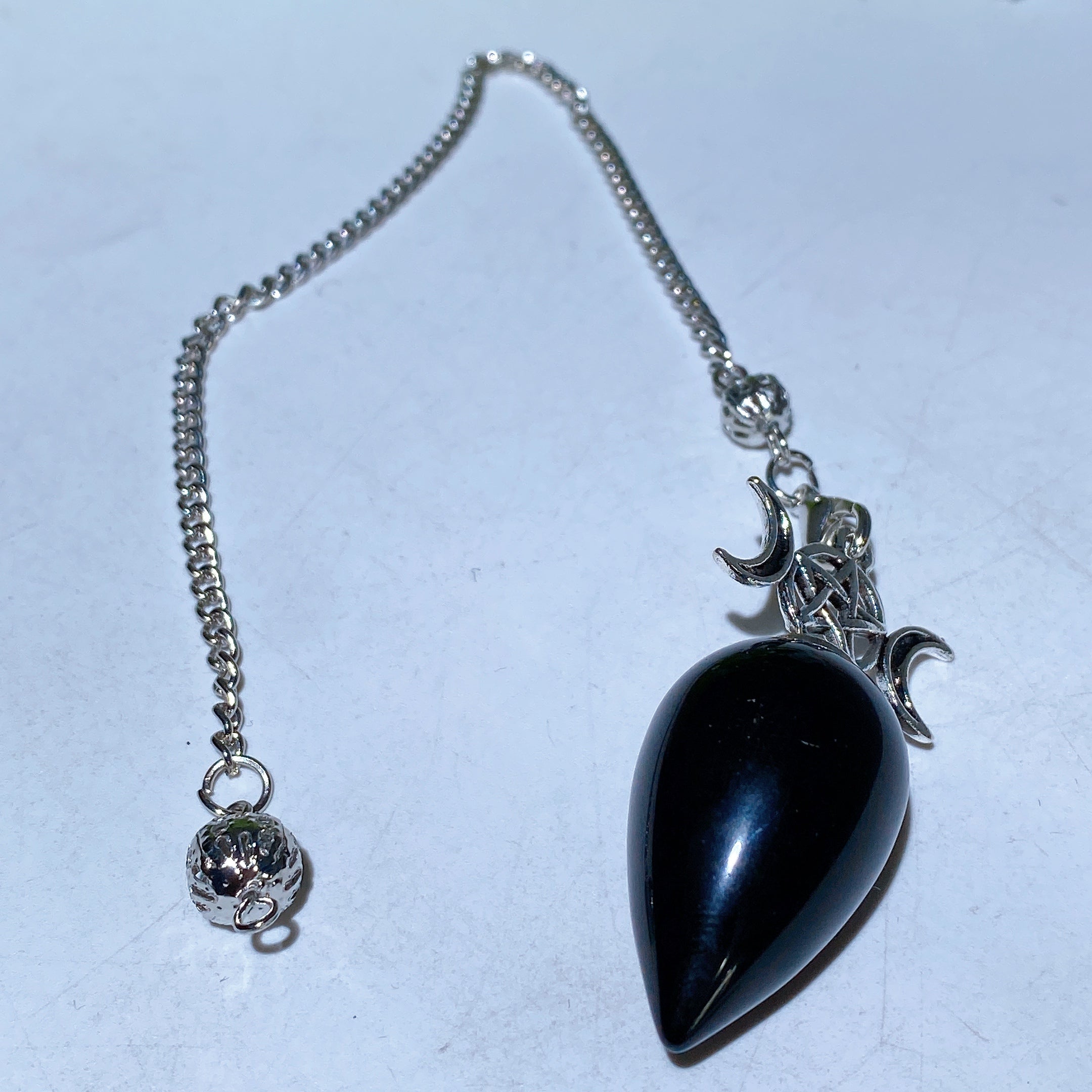 25cm Crystal Healing Pendulum for Energy & Chakra Balance