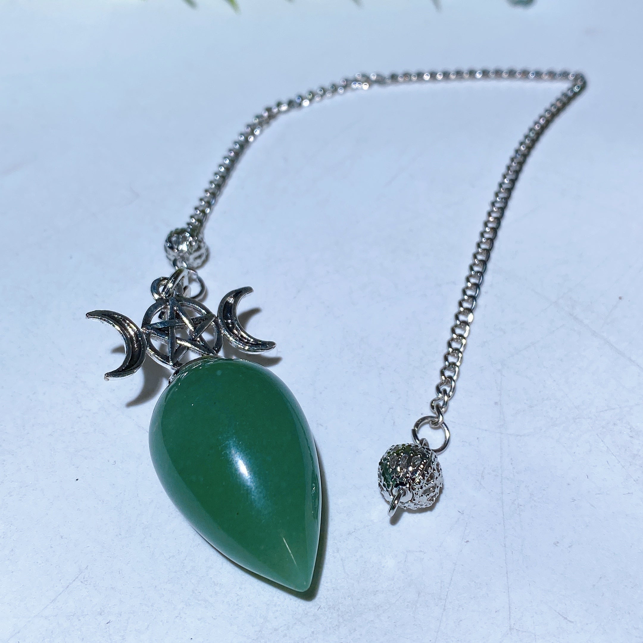 25cm Crystal Healing Pendulum for Energy & Chakra Balance