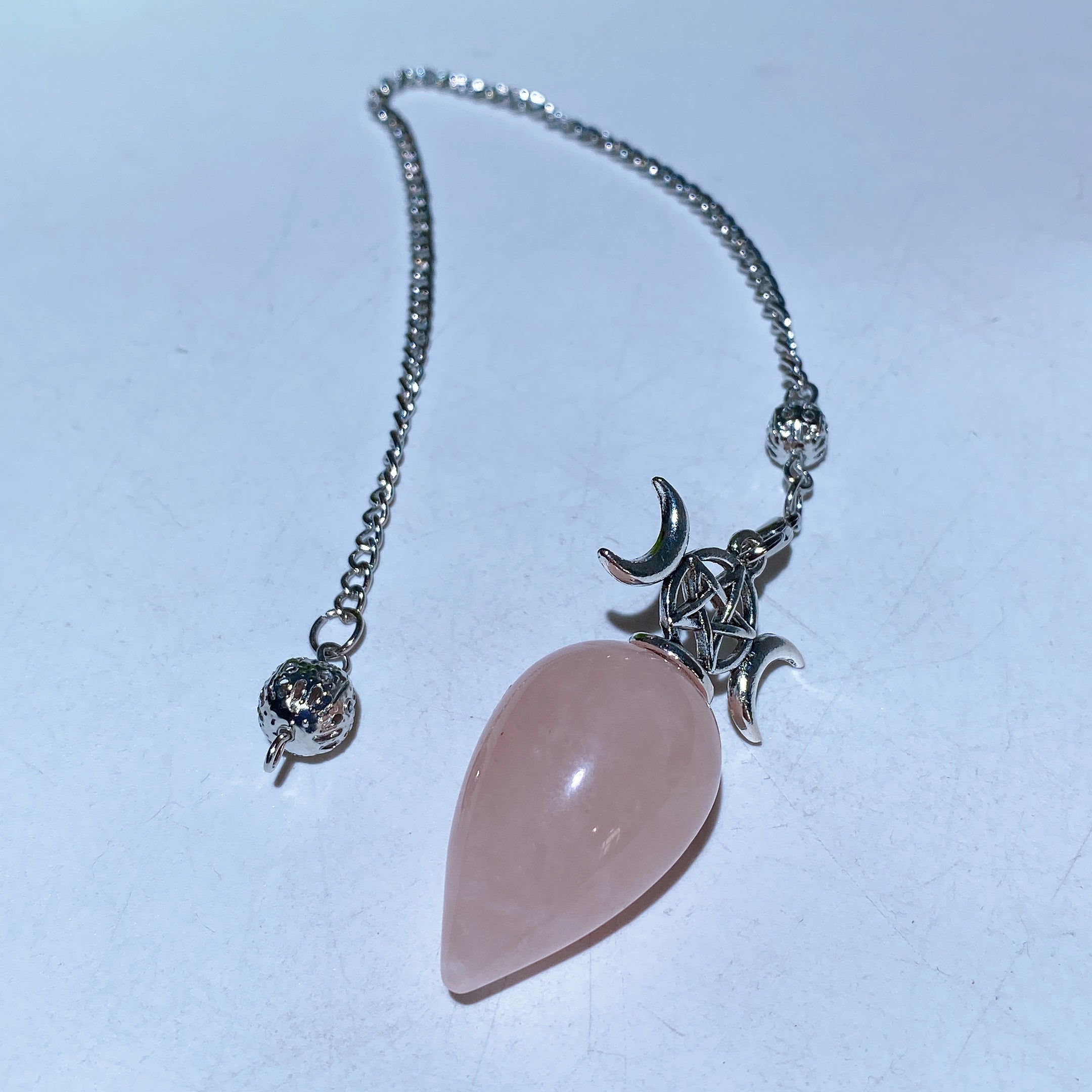 25cm Crystal Healing Pendulum for Energy & Chakra Balance