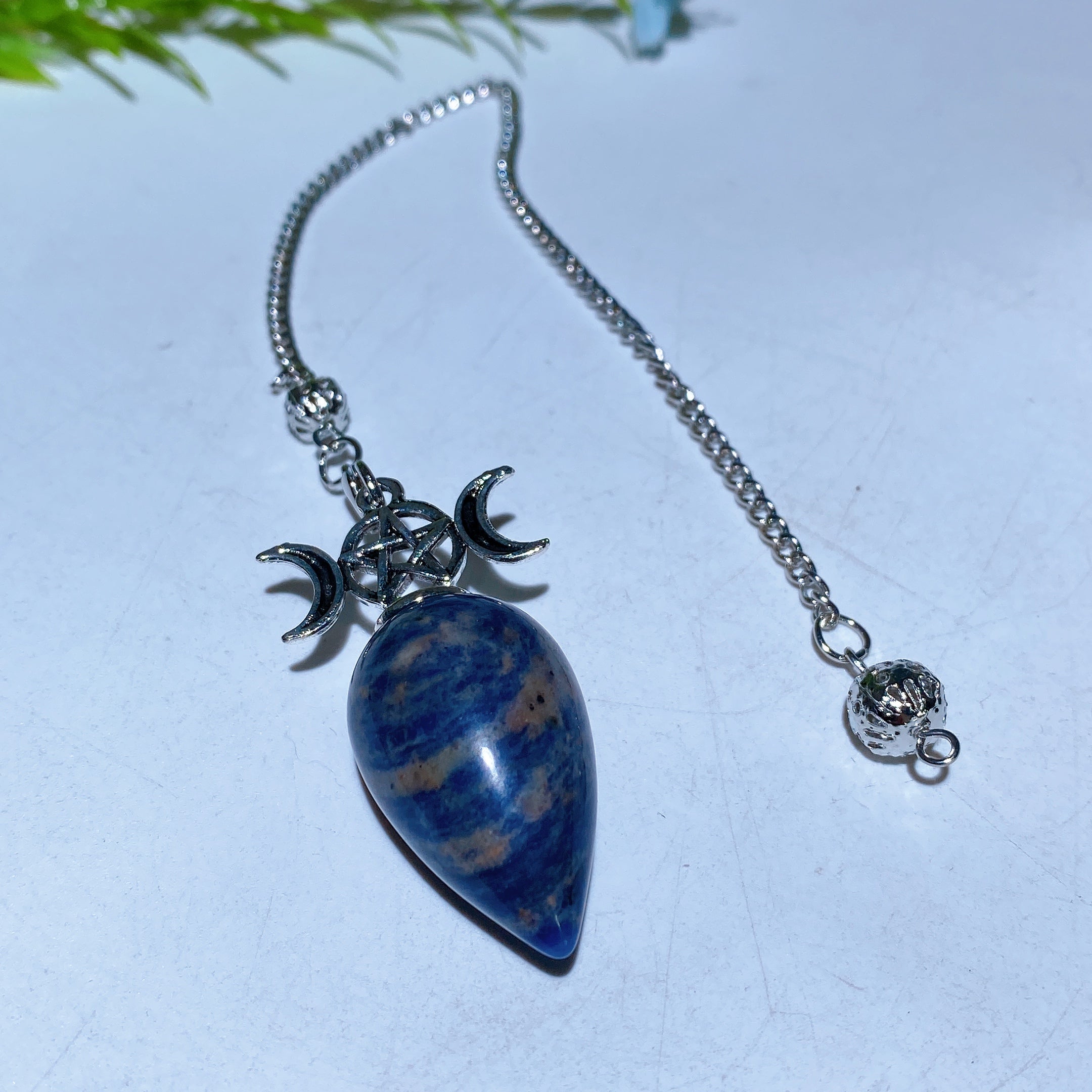 25cm Crystal Healing Pendulum for Energy & Chakra Balance