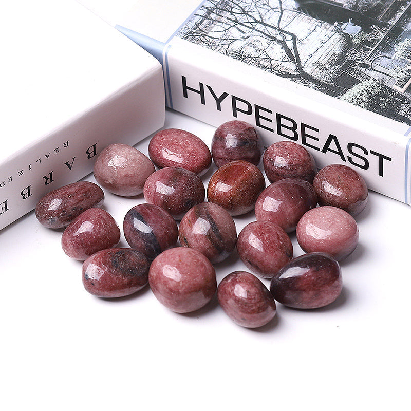 25mm-35mm Strawberry Quartz Polished Tumbled Stones