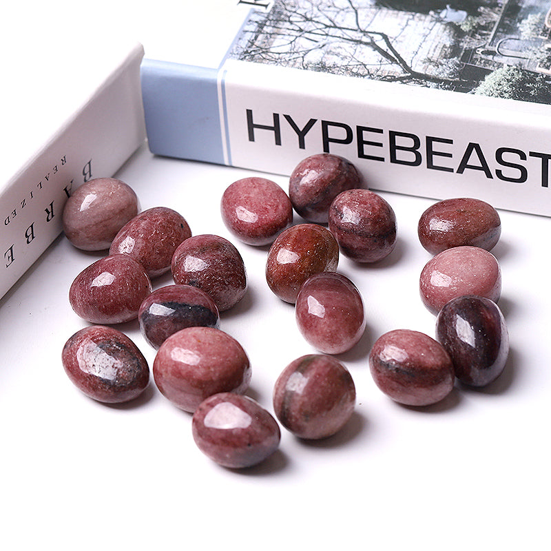 25mm-35mm Strawberry Quartz Polished Tumbled Stones