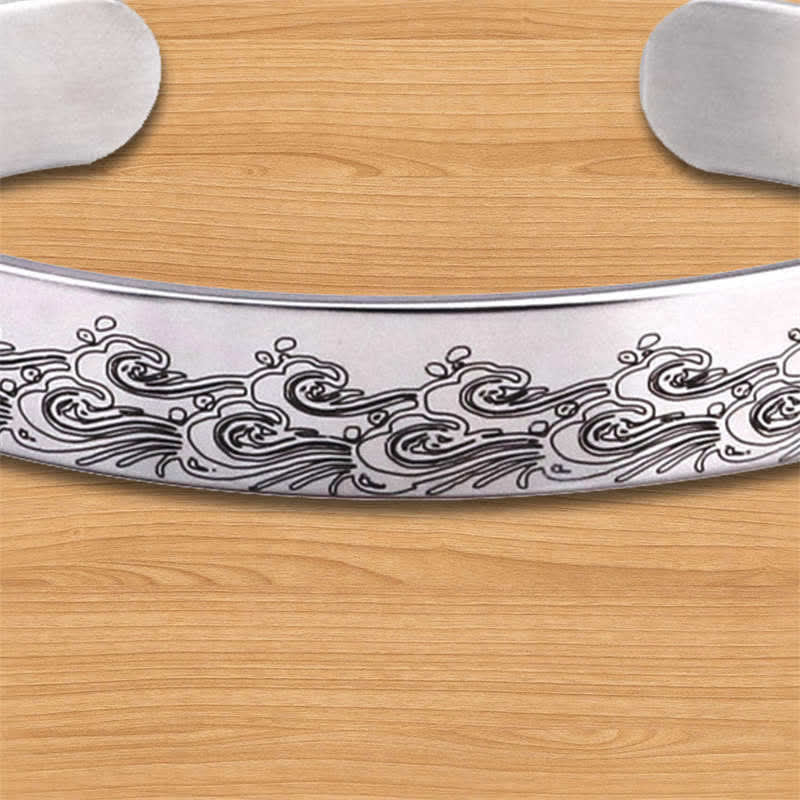 Memorial Titanium Steel Spiritual Bracelet for Healing