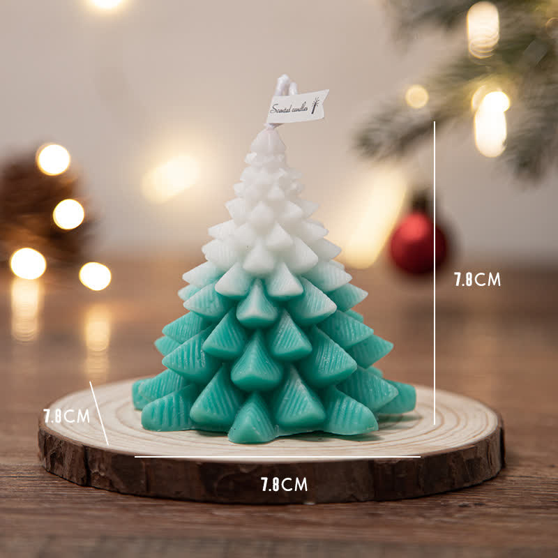 Christmas Tree Scented Soy Wax Candle for Spiritual Cleansing