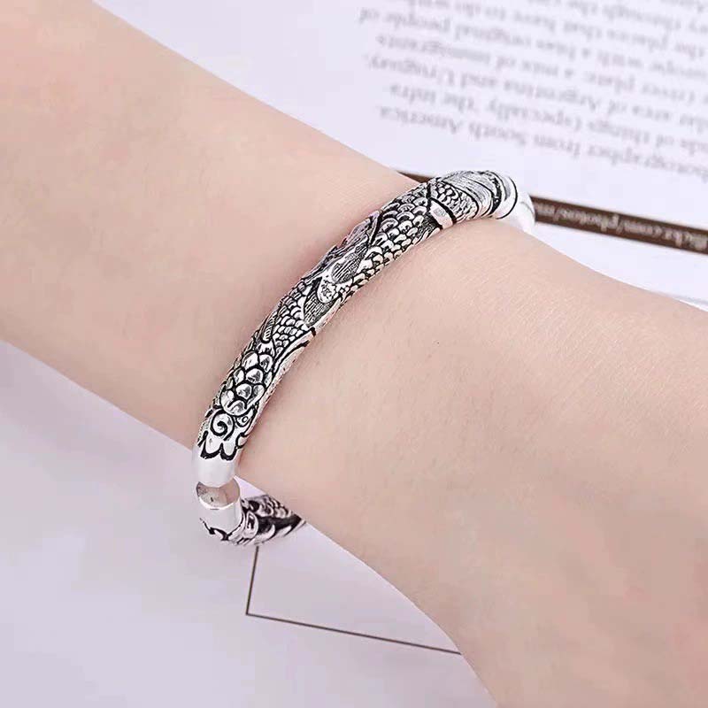 Adjustable Dragon Bracelet for Luck and Protection
