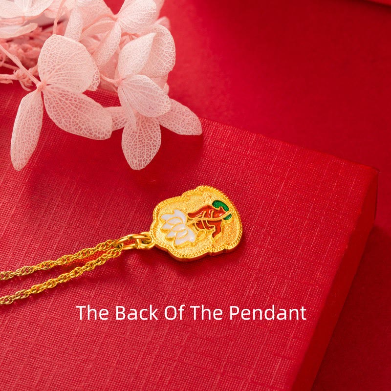 Copper Buddha Necklace with Lotus Pendant | Serenity & Compassion