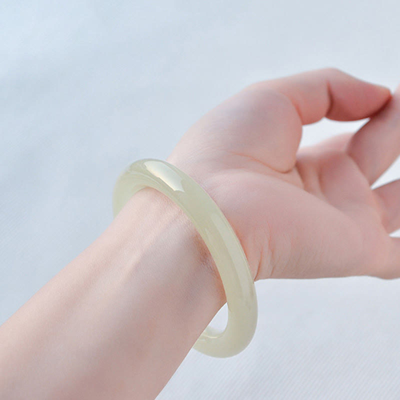 Afghanistan Jade Abundance Cuff Bracelet 54-56mm