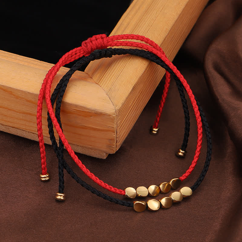 Copper Red String Bracelet | Feng Shui Luck & Protection