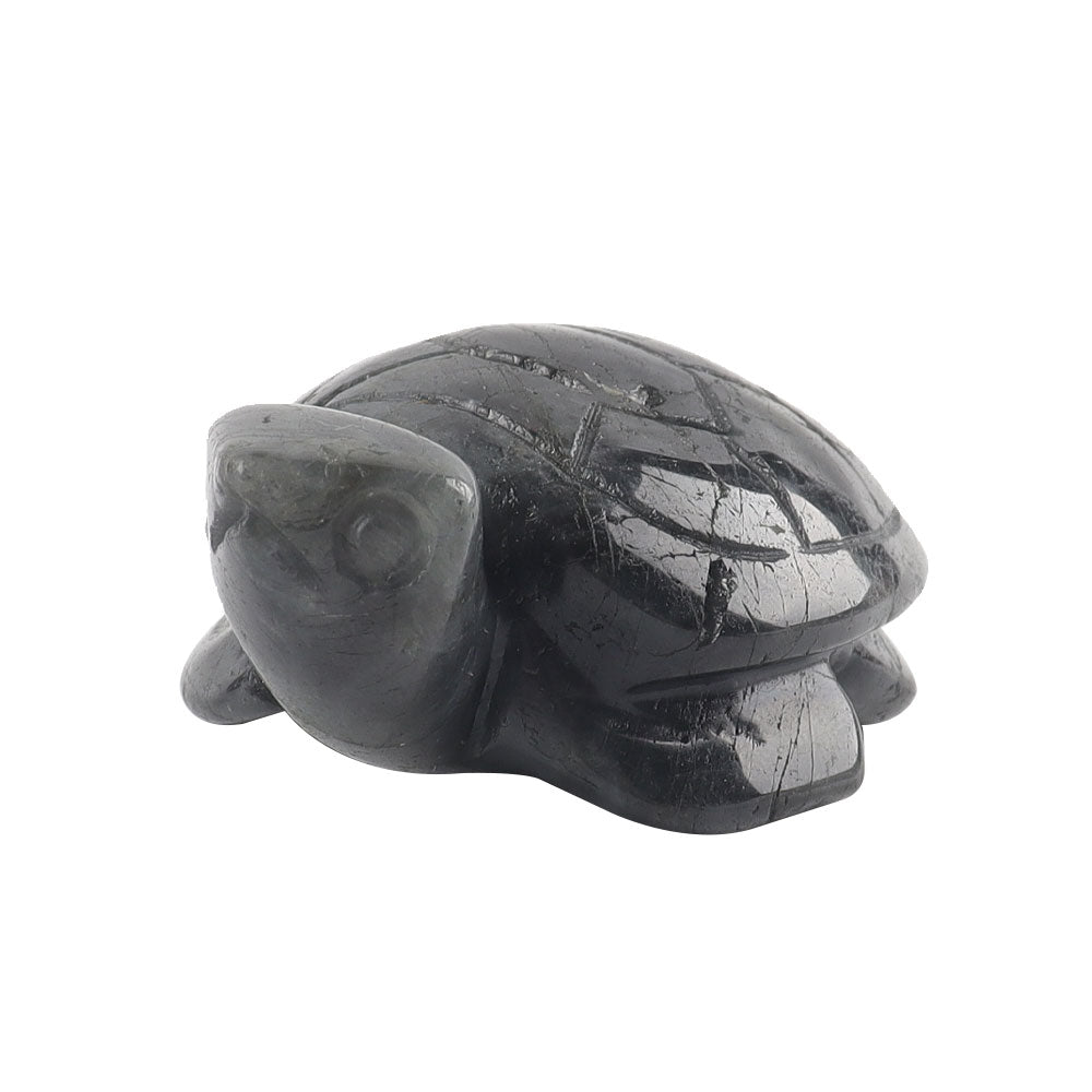 Labradorite Rainbow Turtle Crystal Carving 1.5in Statue