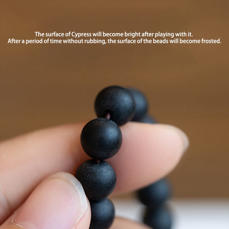 Unisex Tibetan Cypress Bodhi Lotus Healing Bracelet