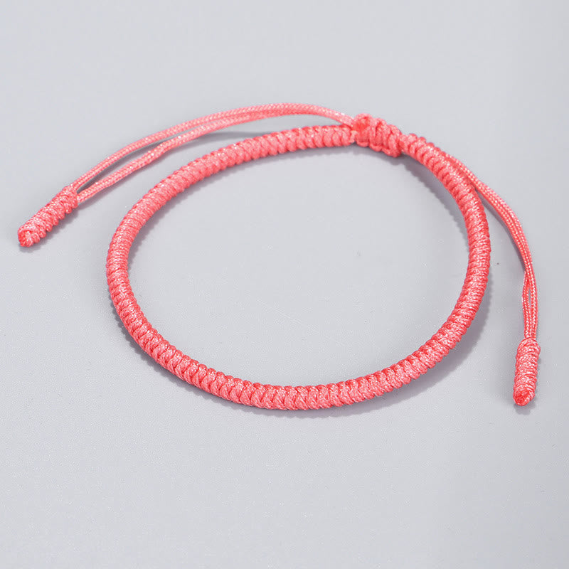3Pcs Tibetan King Kong Knot Red String Protection Bracelet