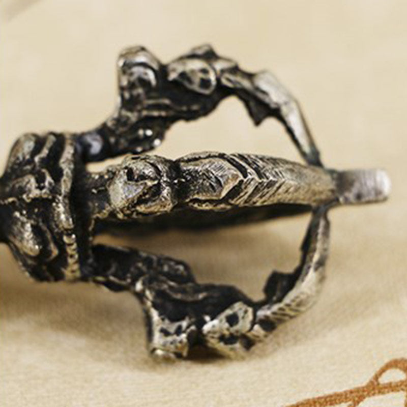 Meditation Bell and Vajra Dorje Set | Copper Ritual Supplies