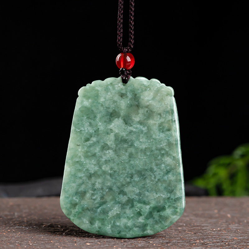 Jade Dragon Strength Necklace 50cm Pendant for Protection