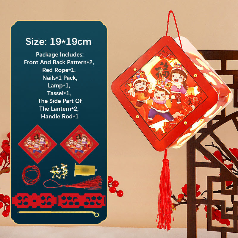 Good Luck Rabbit Paper Lantern | Zen Decor Accent