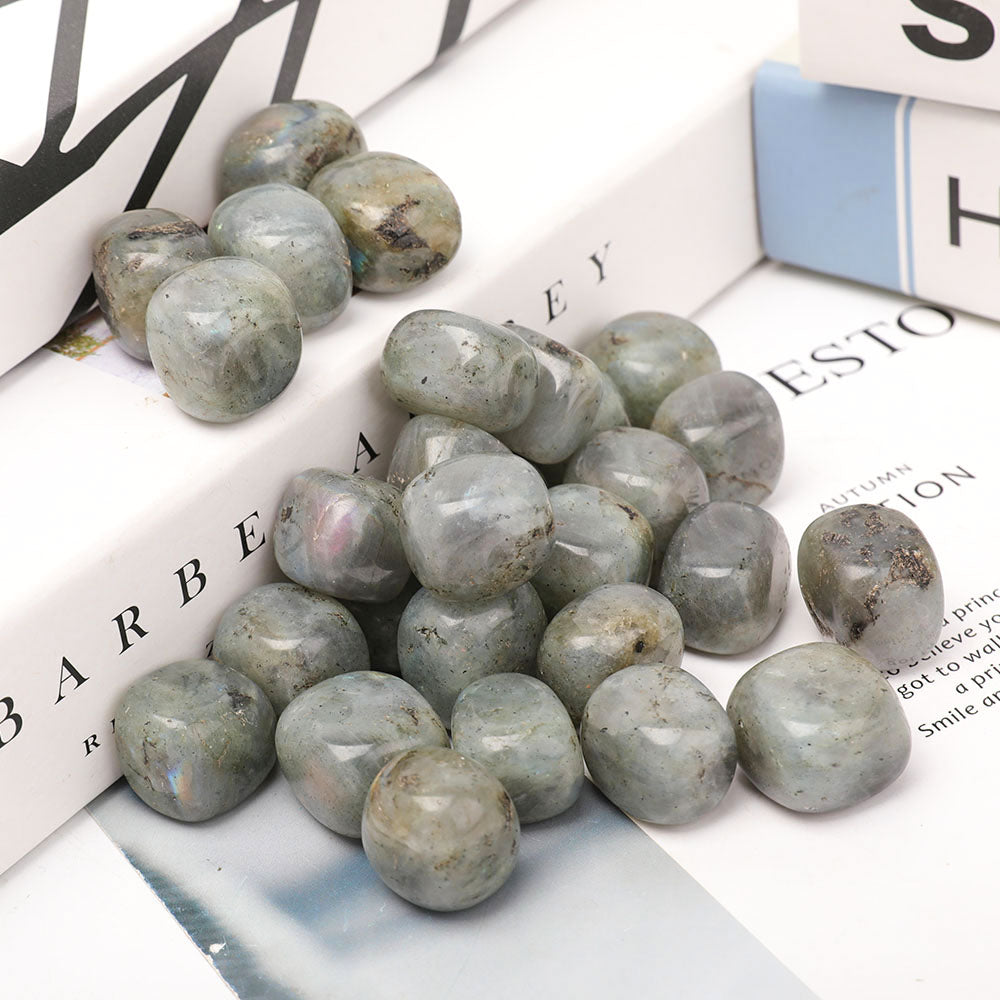 2cm Labradorite Crystal Cubes Bag – Energy Healing Stones