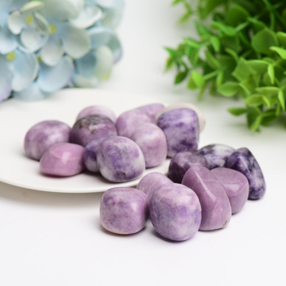 2cm Purple Mica Crystal Tumbled Stones for Healing Energy