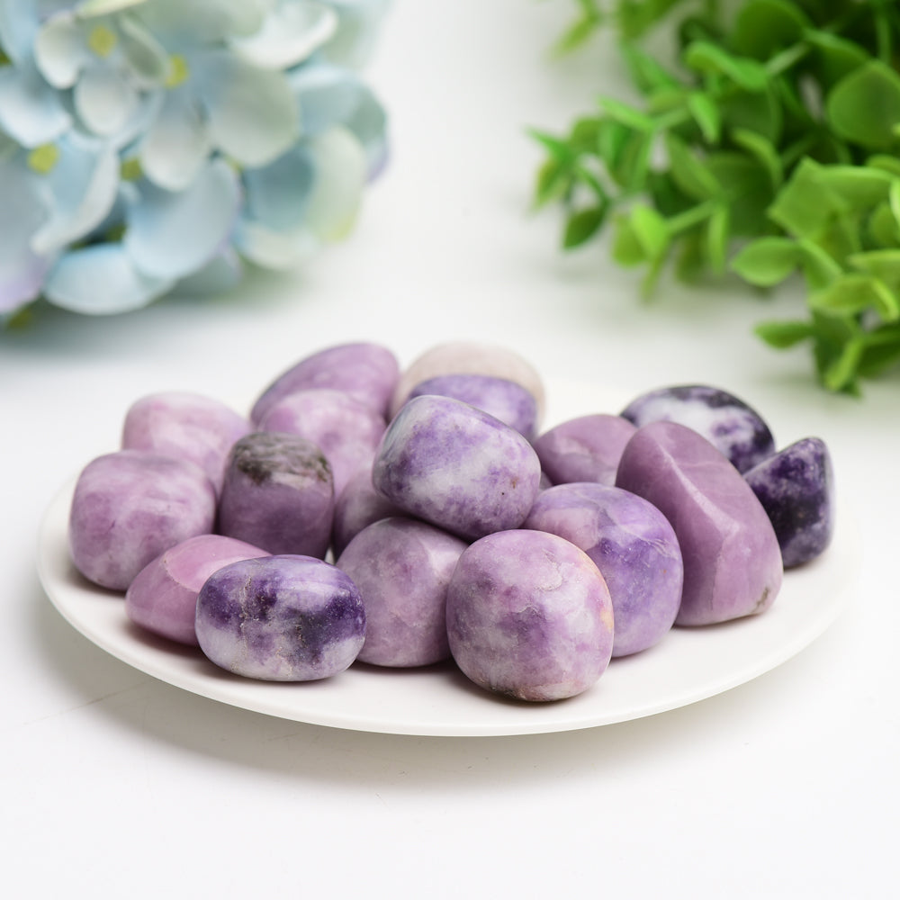 2cm Purple Mica Crystal Tumbled Stones for Healing Energy