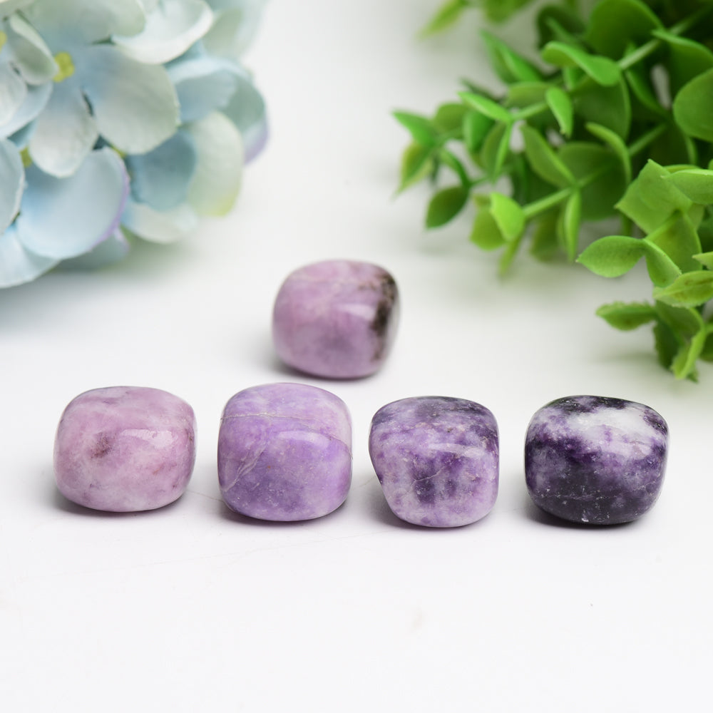 2cm Purple Mica Crystal Tumbled Stones for Healing Energy