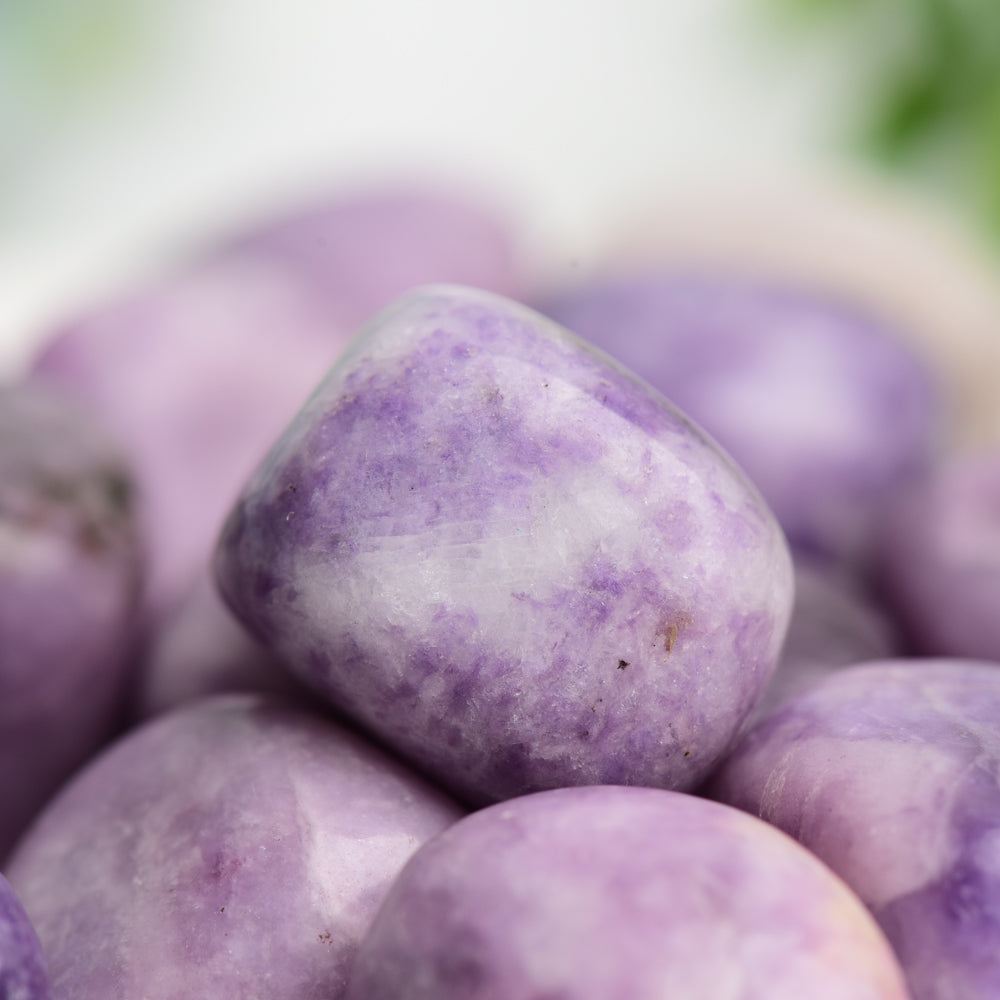 2cm Purple Mica Crystal Tumbled Stones for Healing Energy