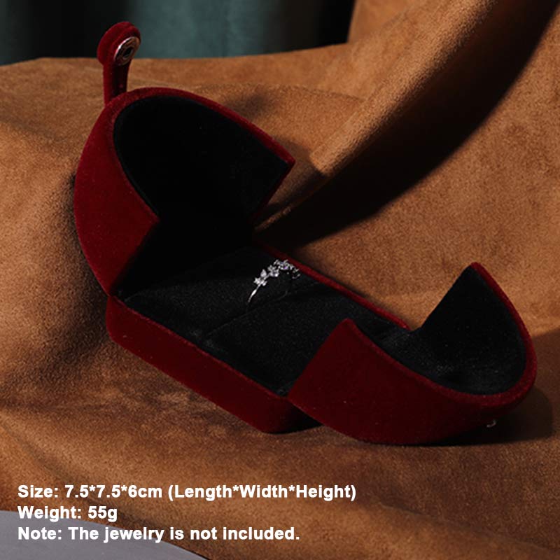 Flannel Jewelry Storage Box | Zen Decor Gift Organizer