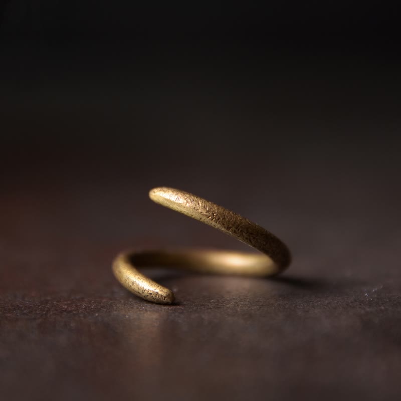 Copper Adjustable Ring for Luck and Balance | Spiritual Rings