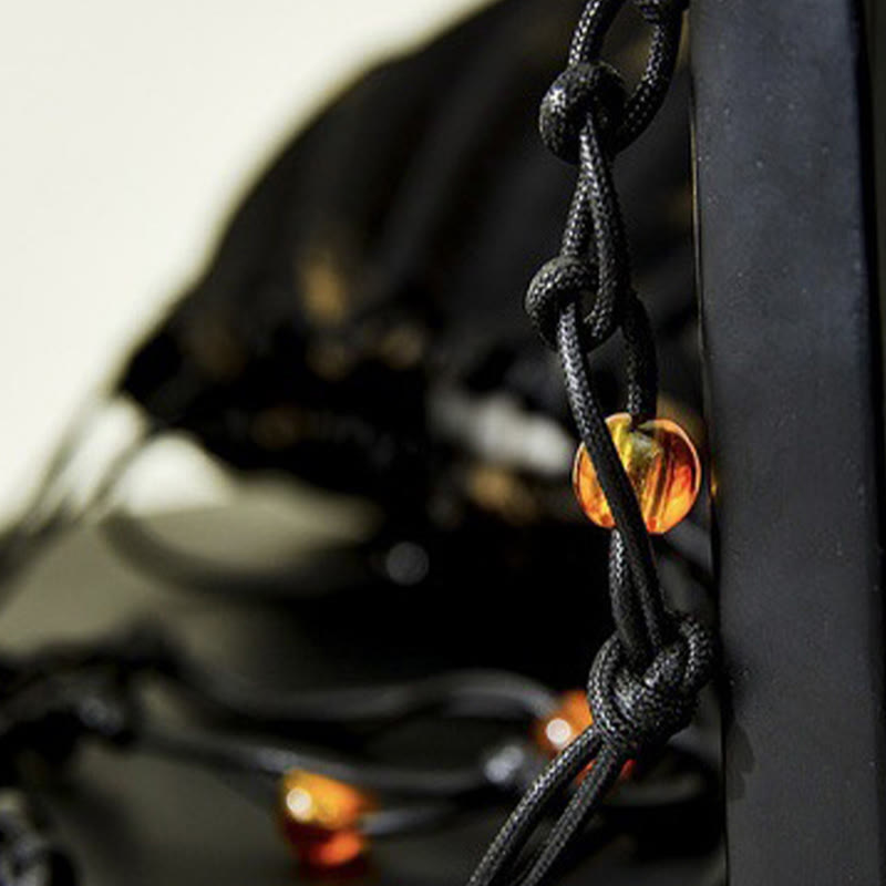 Acetate Yoga Bag with Bamboo Leaves Pattern | Lightweight & Eco-Friendly