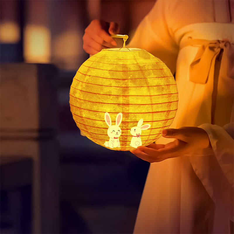 Rabbit Paper Lantern for Mid-Autumn Festival | Spiritual Home Accent