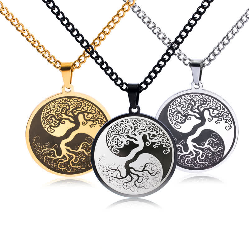 Tree of Life Titanium Steel Necklace | Connection Symbol