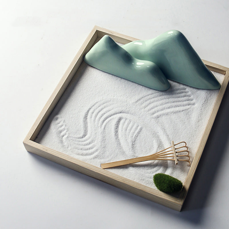 Zen Garden Decoration | Ceramic Rocks for Meditation & Enlightenment