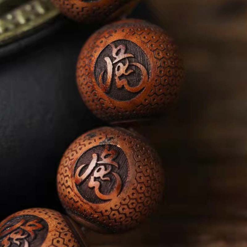 20mm Rosewood Tiger Protection Bracelet | Chinese Zodiac