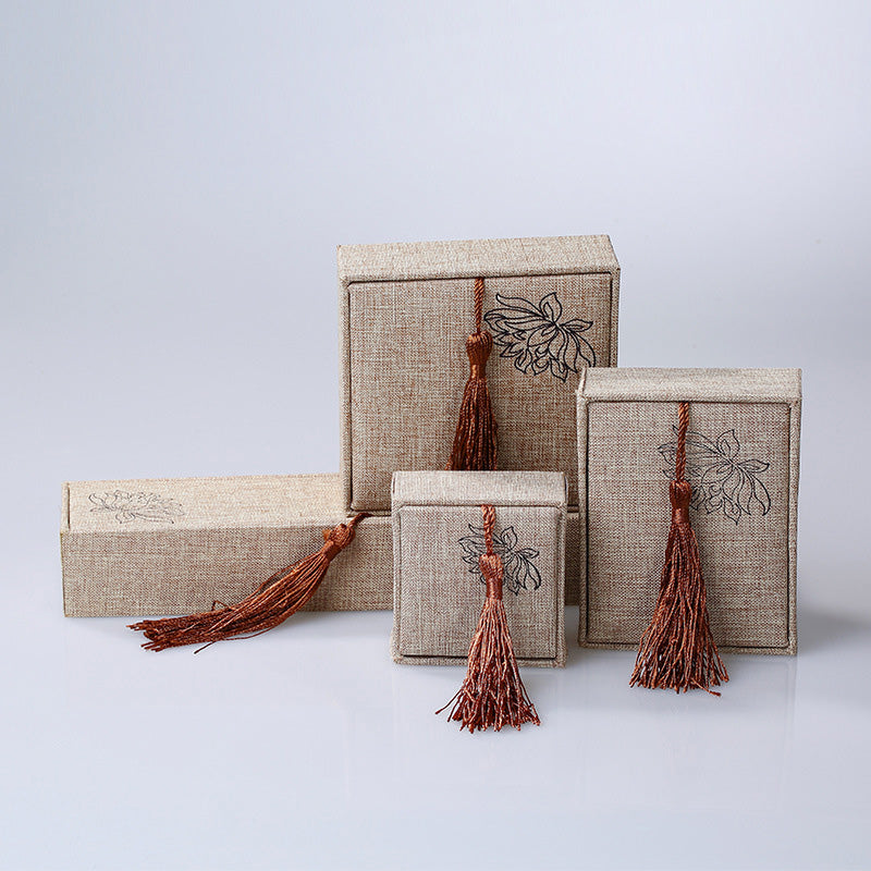 Lotus Pattern Jewelry Storage Box | Zen Decor Gift