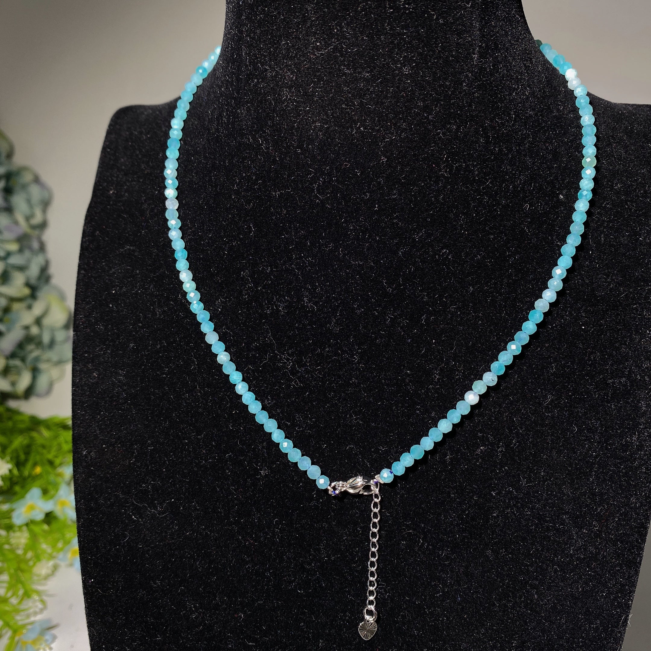 2mm Mixed Crystal Faceted Spiritual Necklace Healing Energy