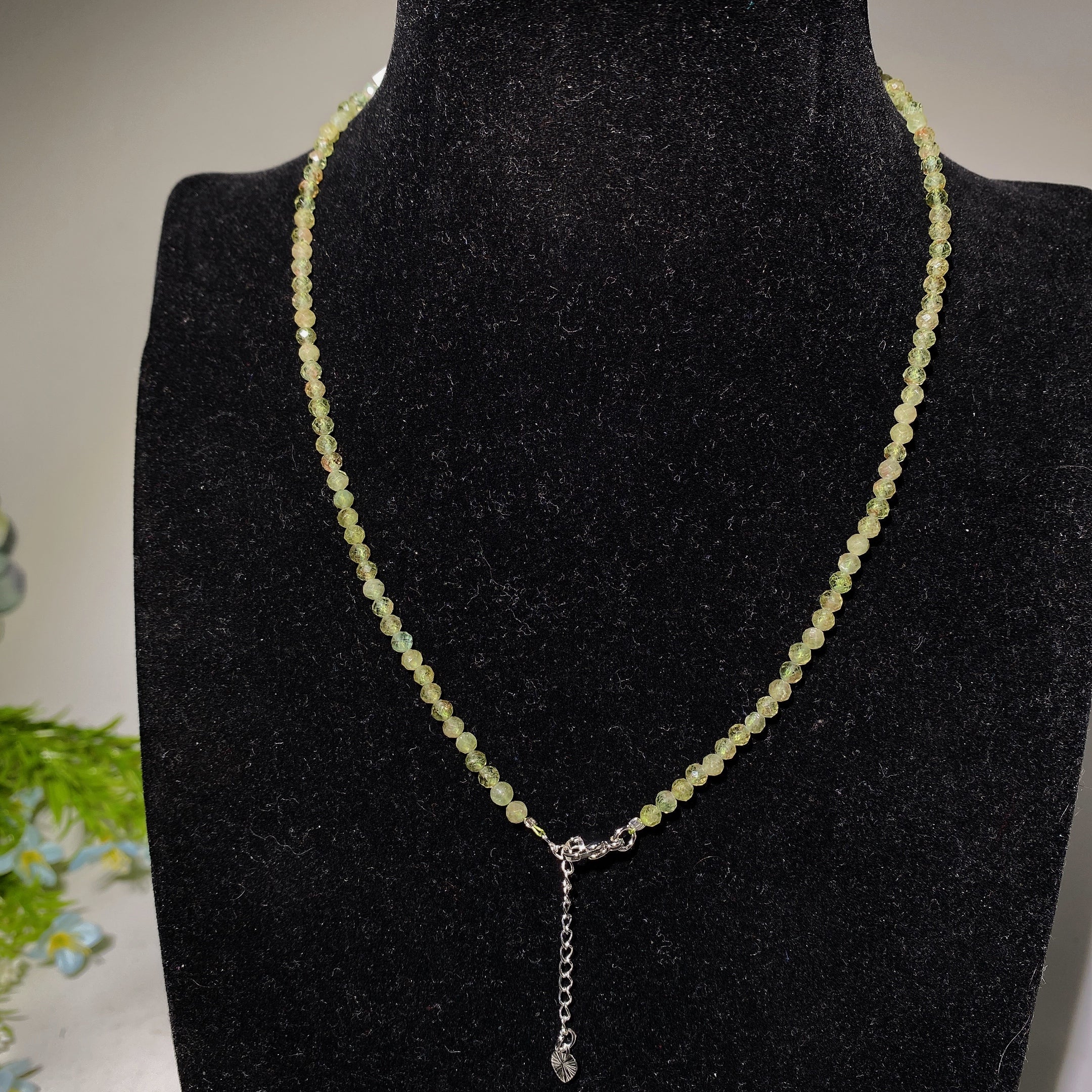 2mm Mixed Crystal Faceted Spiritual Necklace Healing Energy