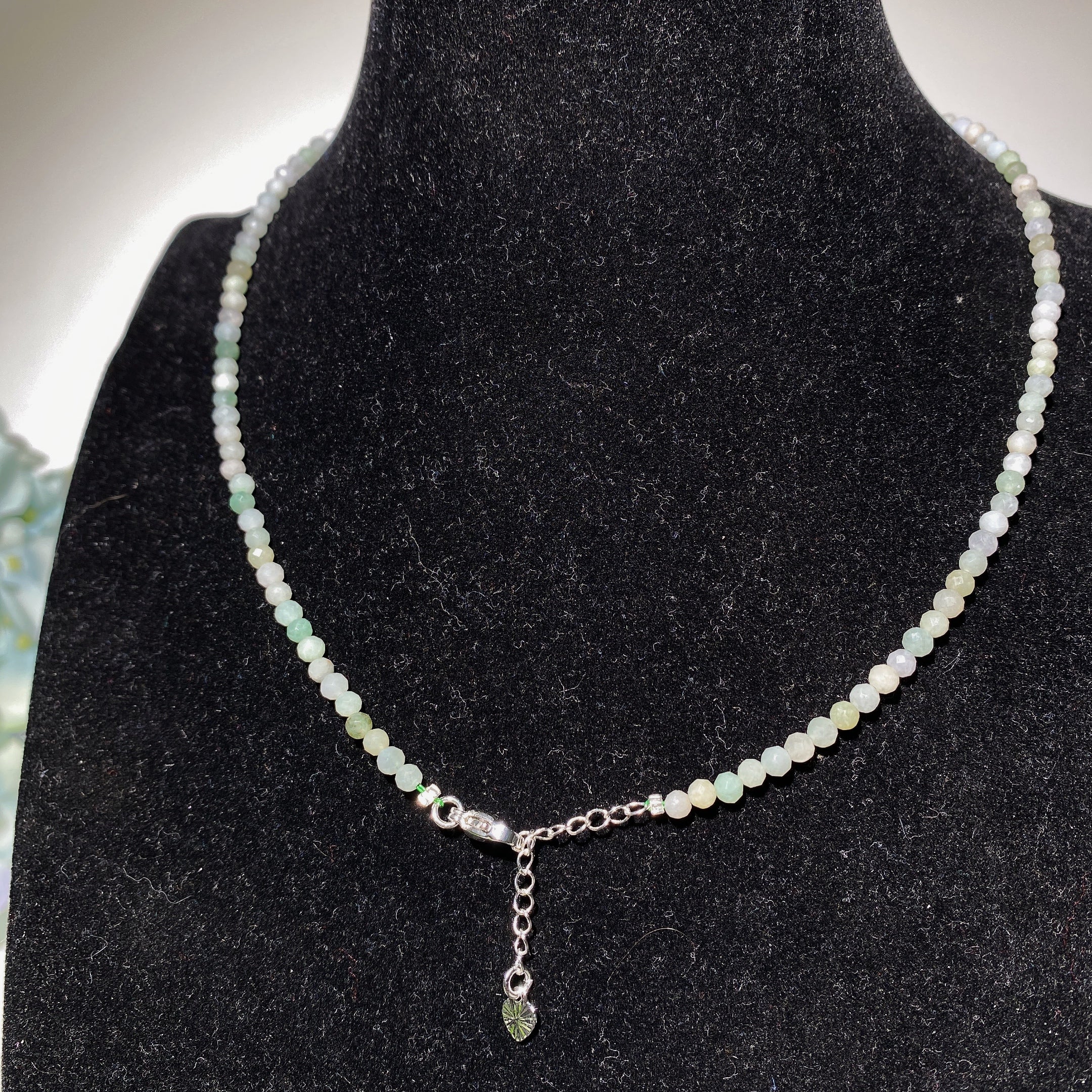 2mm Mixed Crystal Faceted Spiritual Necklace Healing Energy