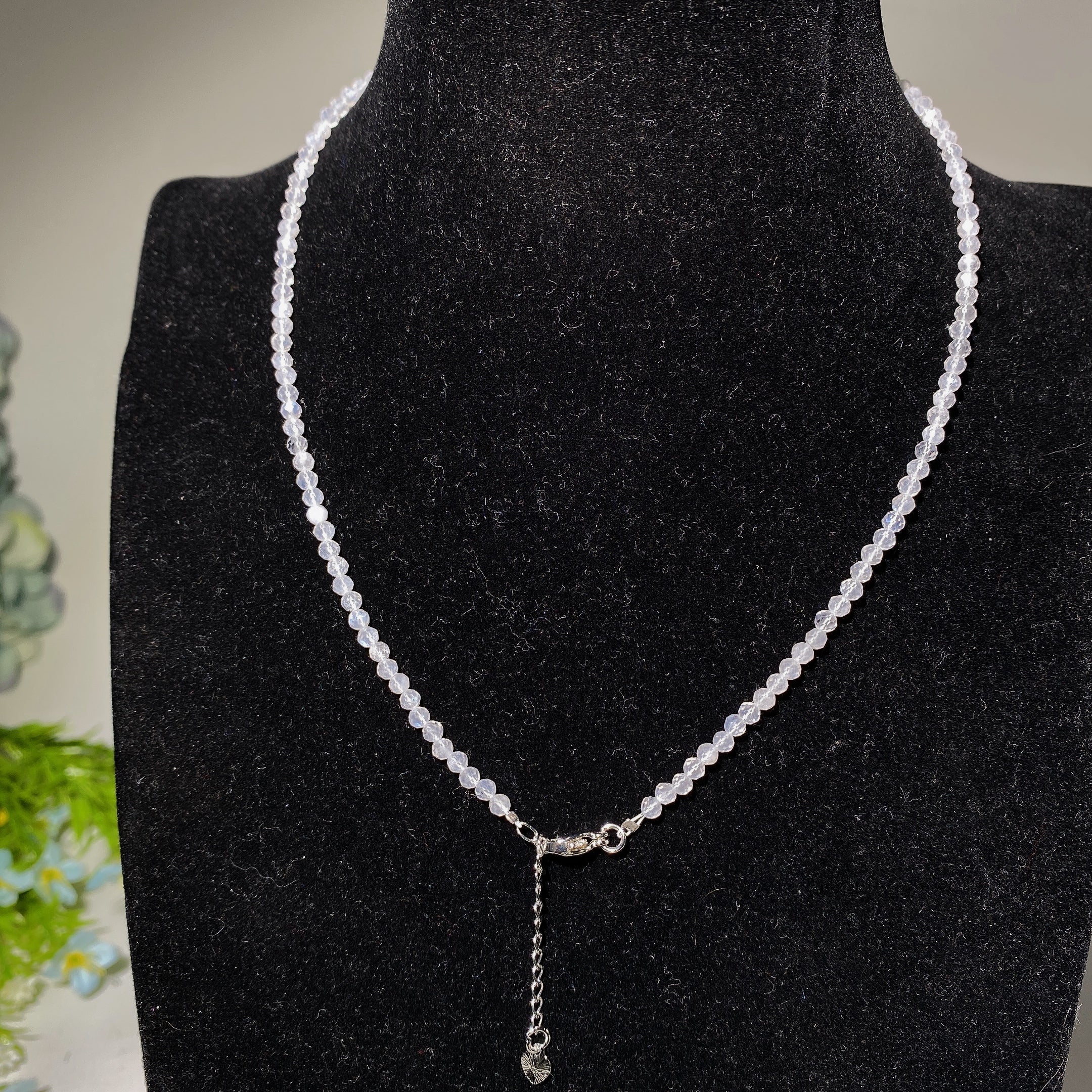 2mm Mixed Crystal Faceted Spiritual Necklace Healing Energy