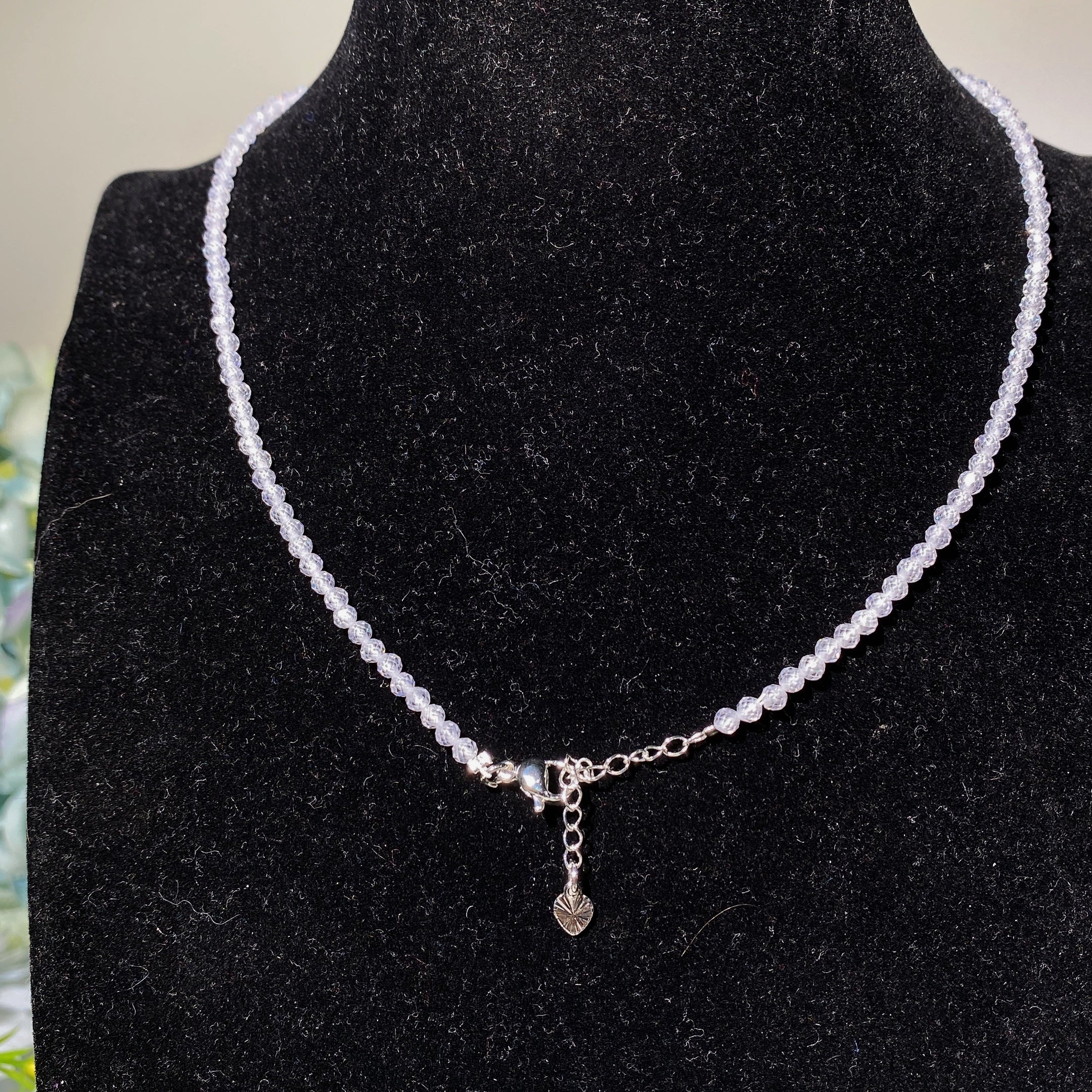 2mm Mixed Crystal Faceted Spiritual Necklace Healing Energy