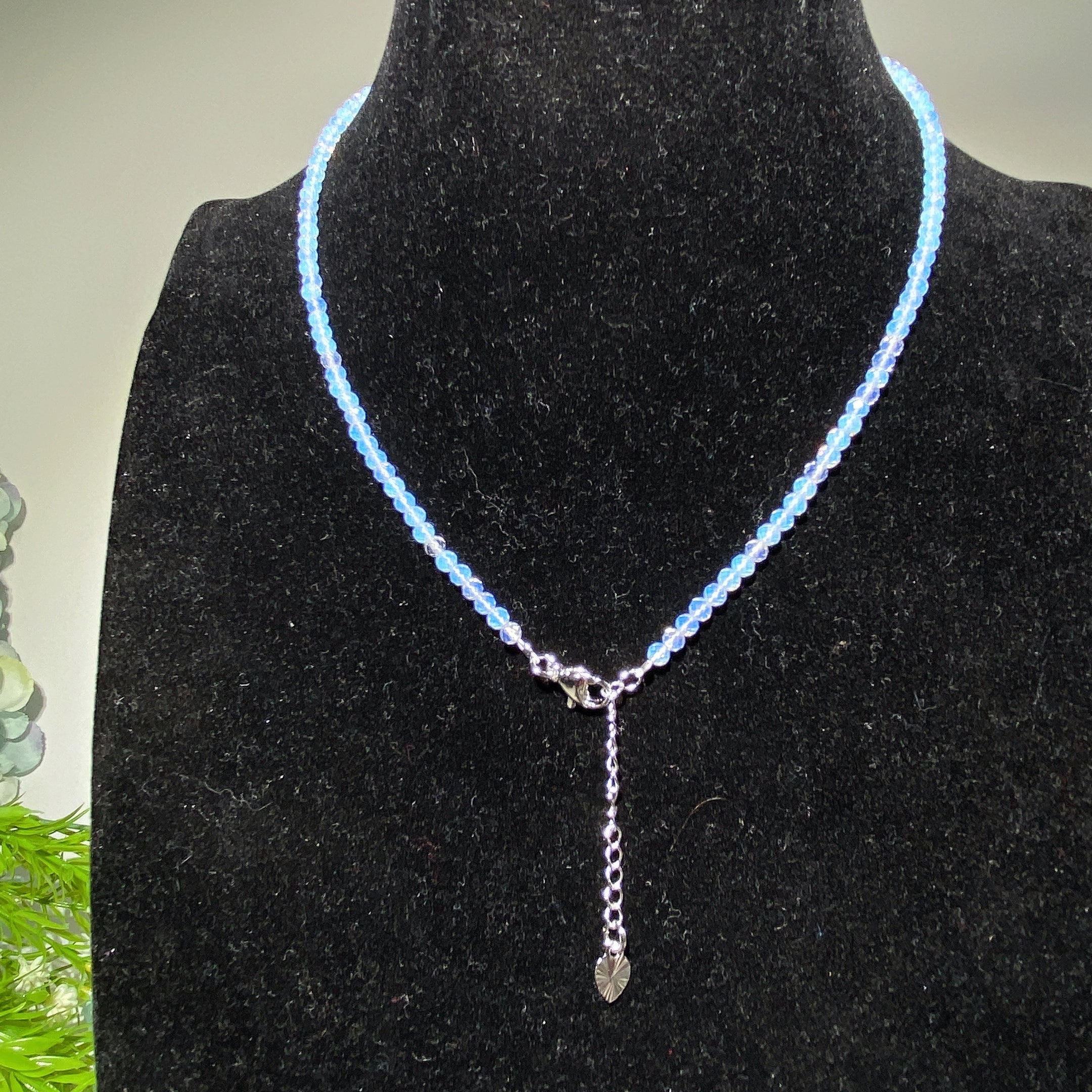 2mm Mixed Crystal Faceted Spiritual Necklace Healing Energy