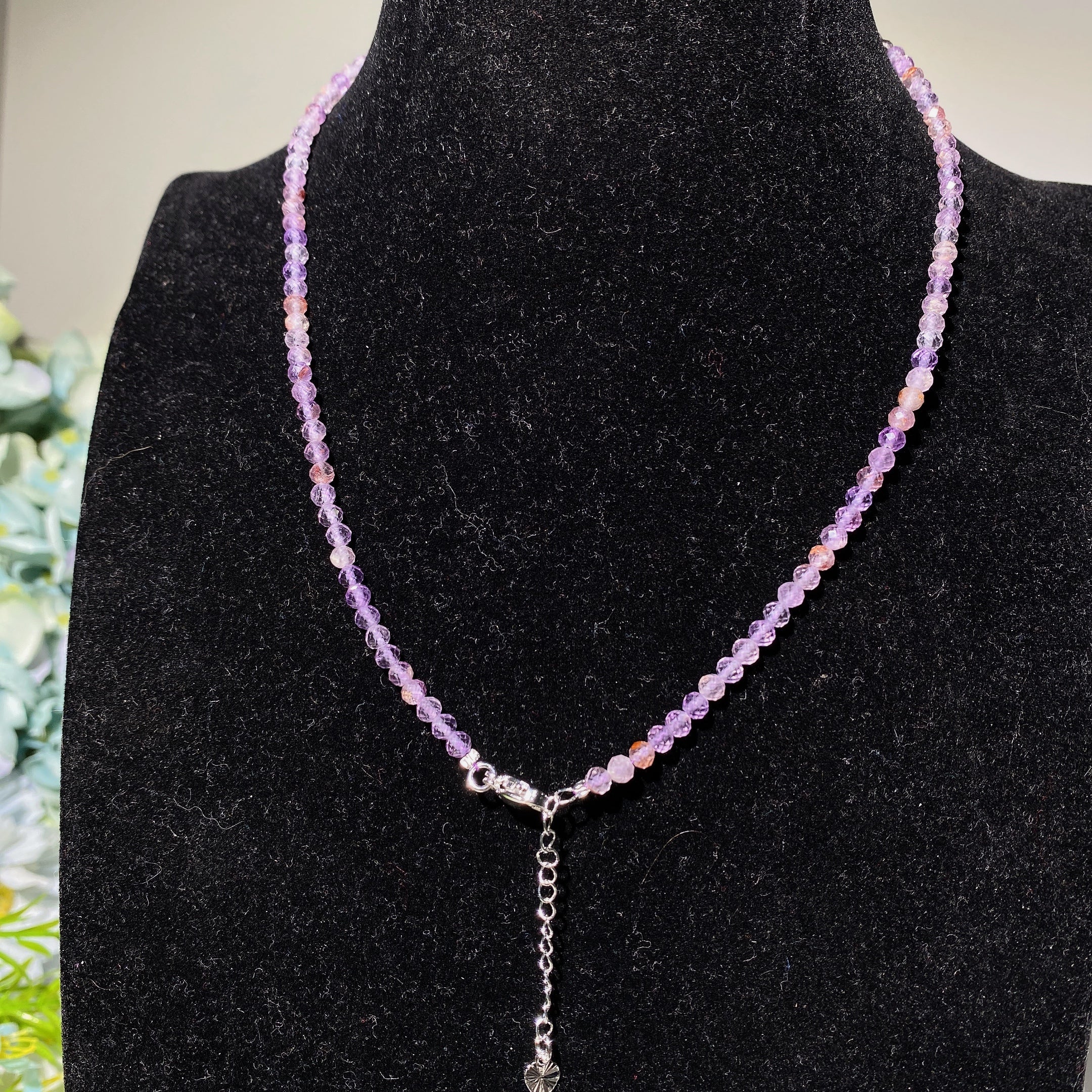 2mm Mixed Crystal Faceted Spiritual Necklace Healing Energy
