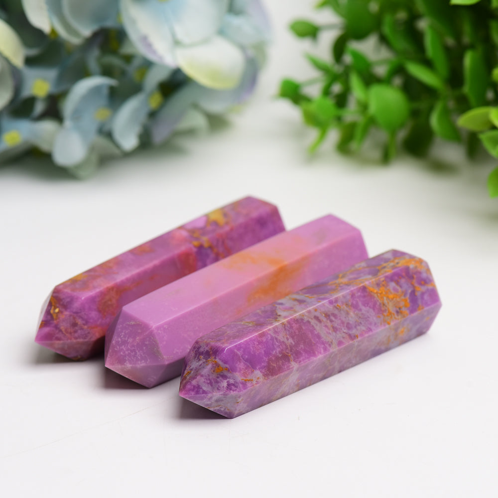 3.0-4.0 Inch Phosphosiderite Crystal Point Healing Energy