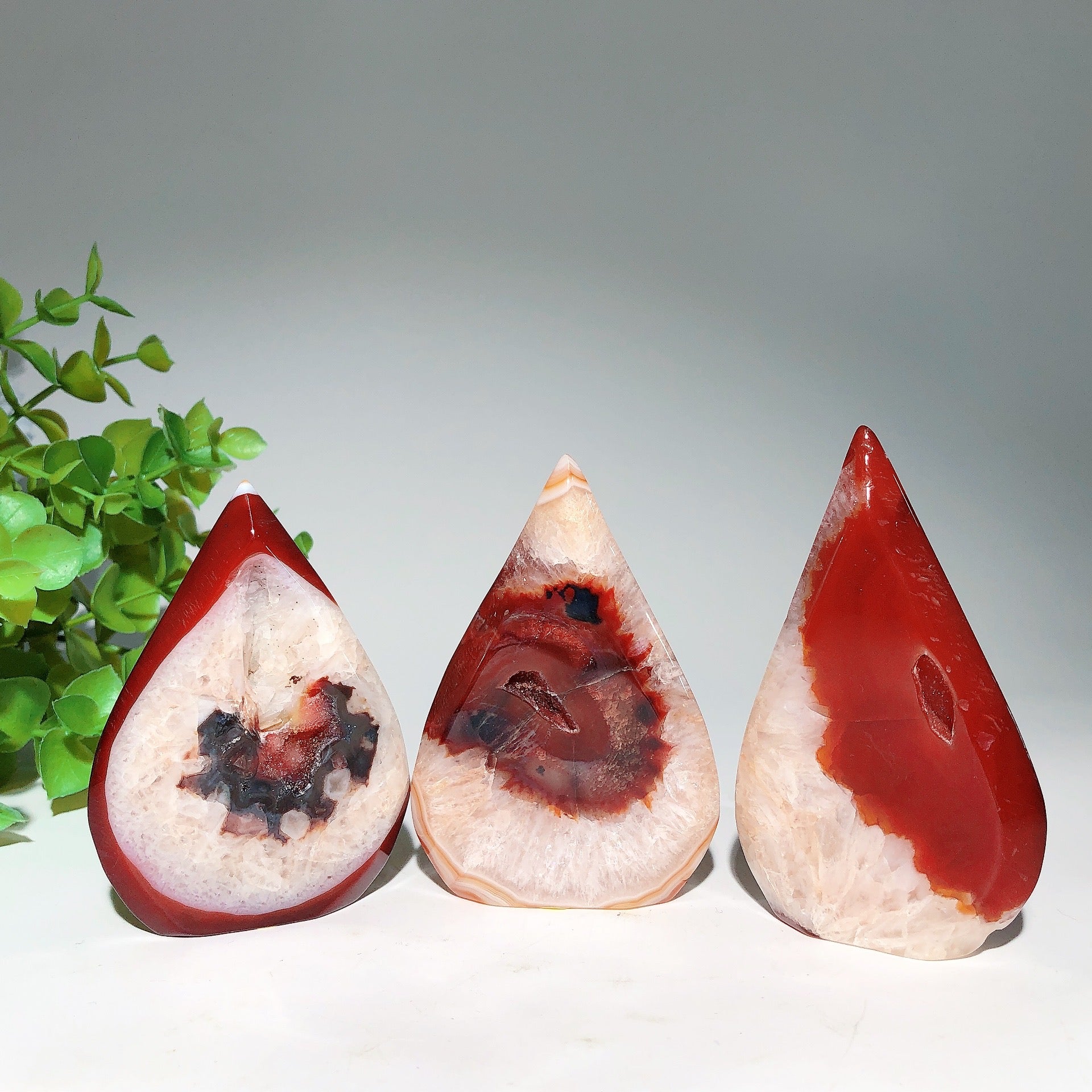 3.0"-4.2" Carnelian Crystal Free Form for Healing